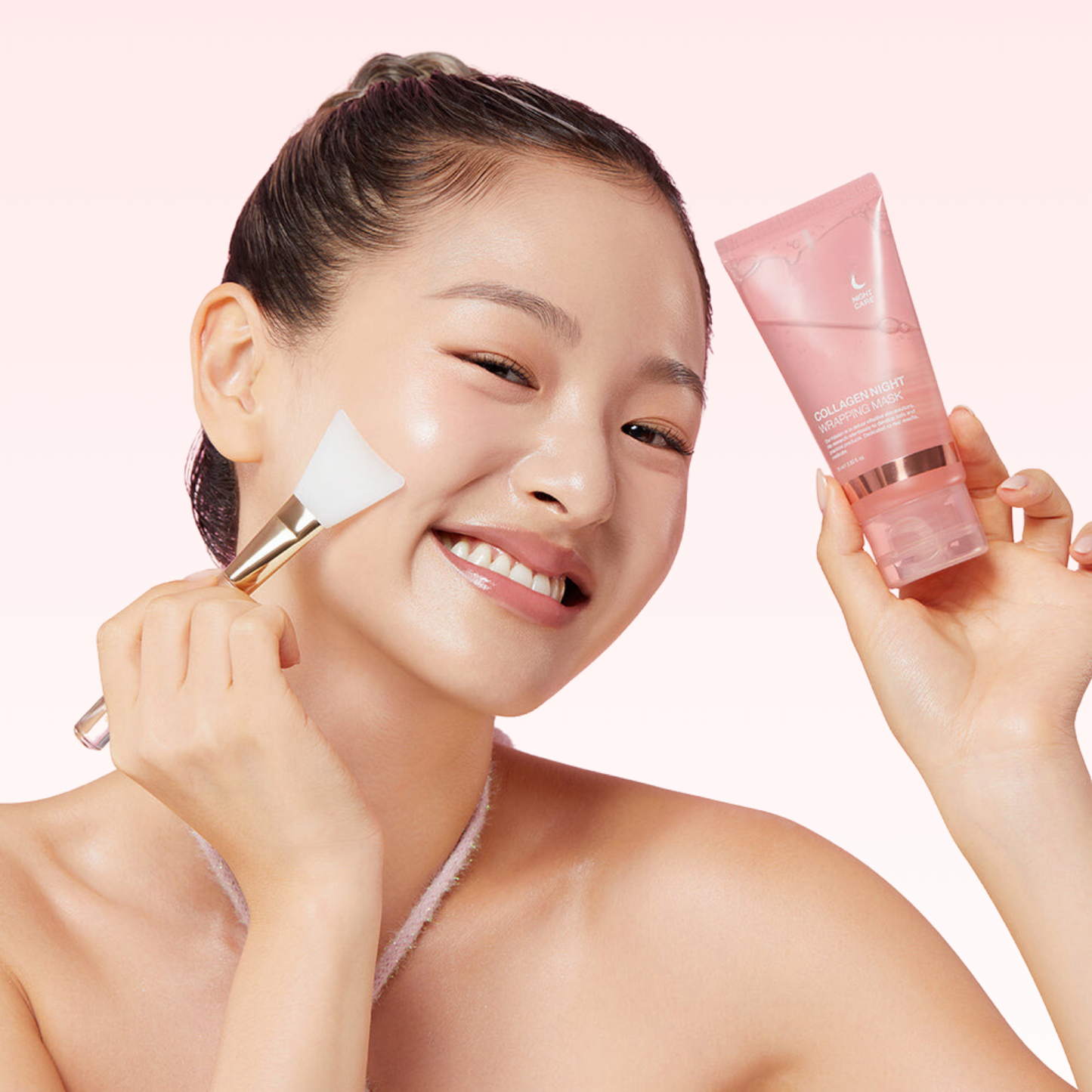 Lux Cove Glass Skin Overnight Collagen Mask