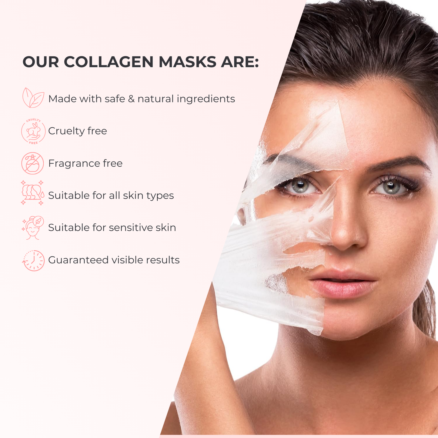 Lux Cove Glass Skin Overnight Collagen Mask