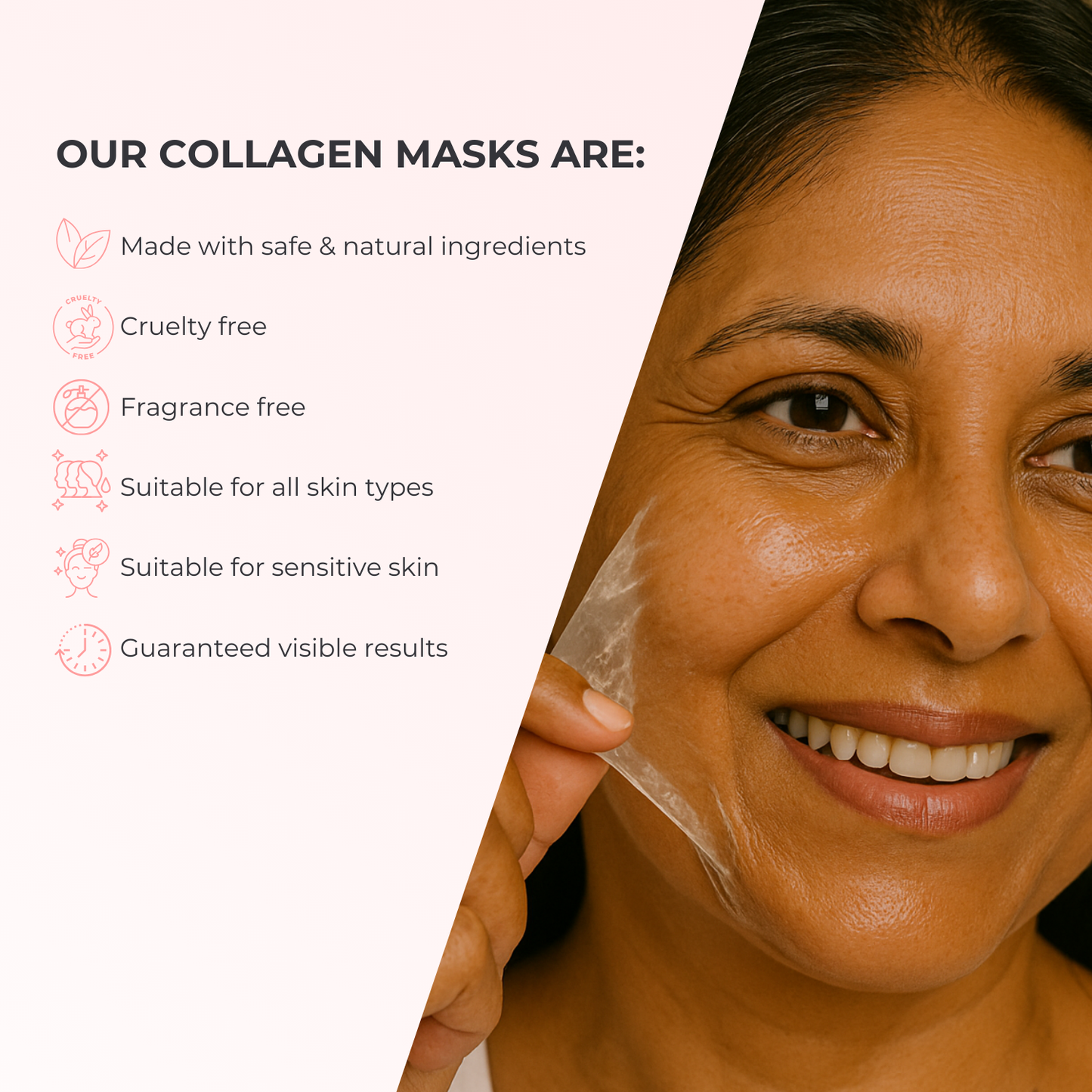 Lux Cove Kojic Acid Overnight Collagen Mask