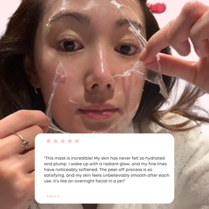 Lux Cove Glass Skin Overnight Collagen Mask