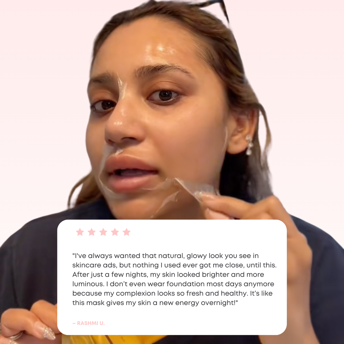 Lux Cove Kojic Acid Overnight Collagen Mask