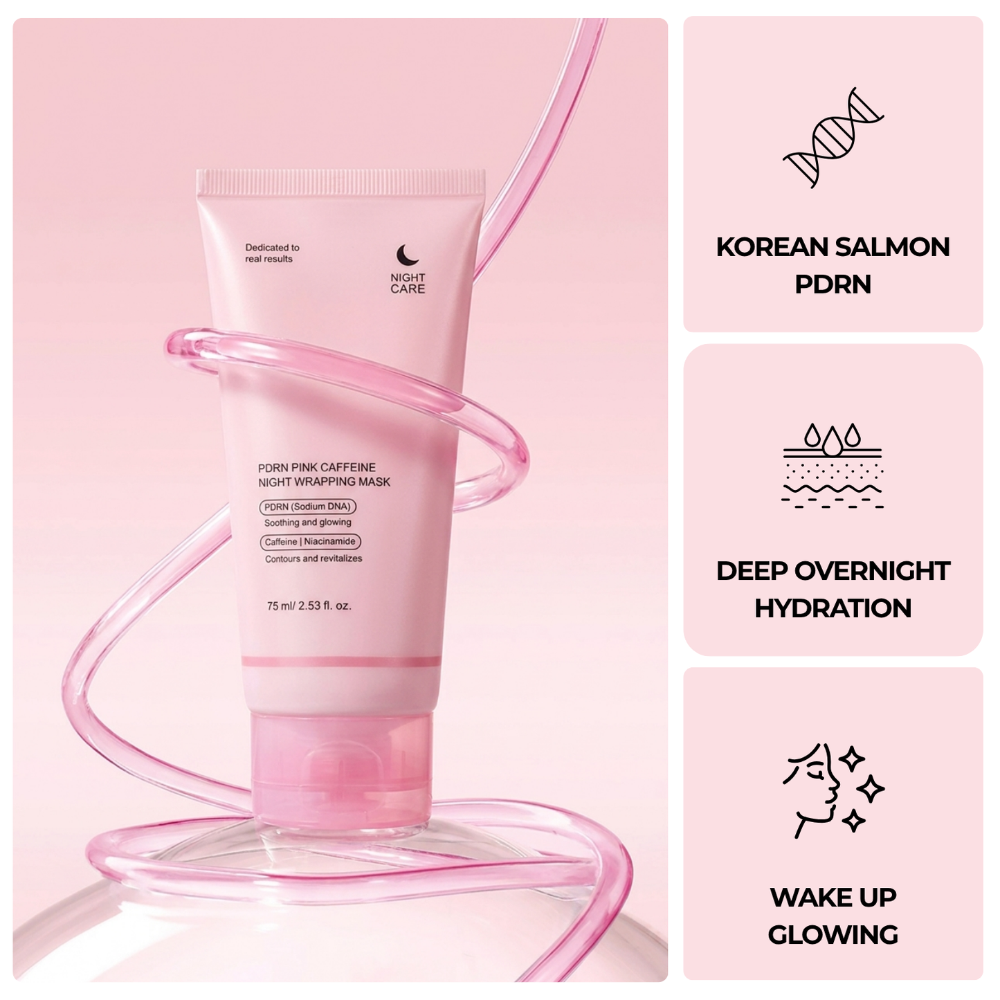 Lux Cove Salmon PDRN Night Collagen Wrapping Mask