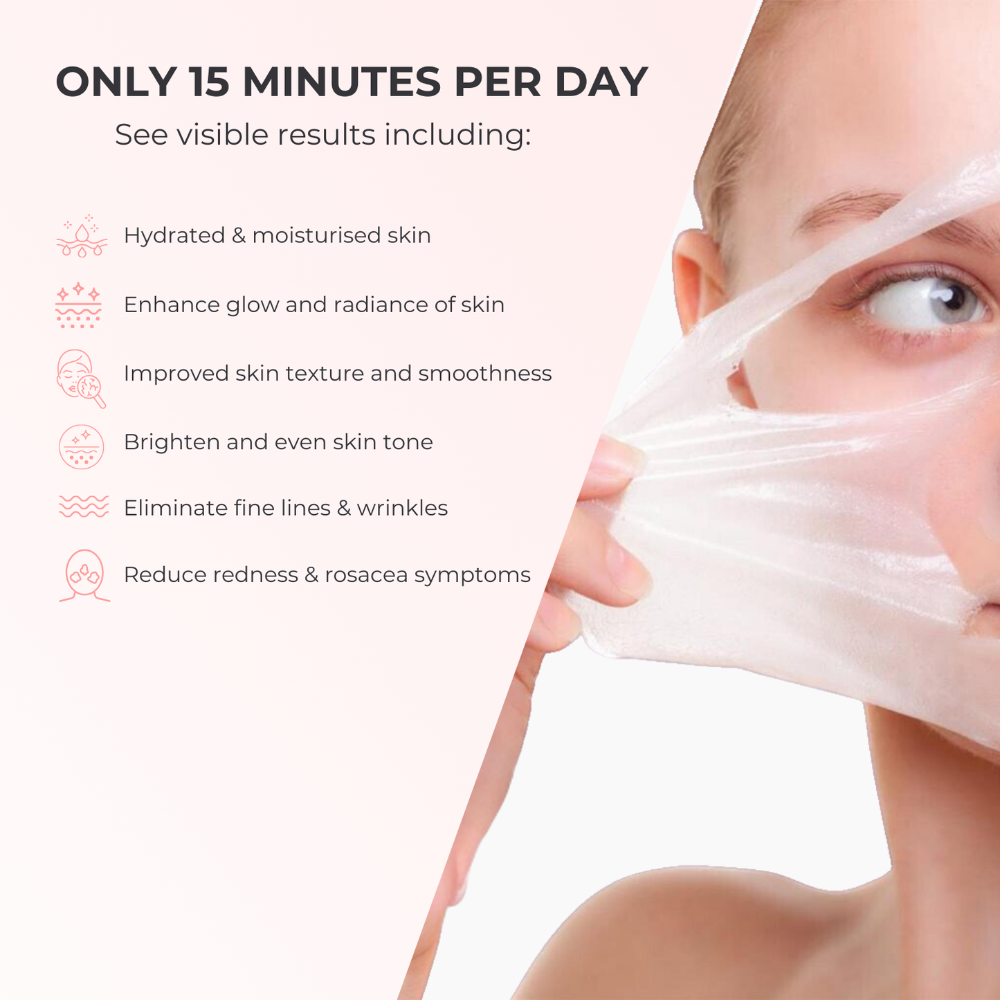 Lux Cove Glass Skin Overnight Collagen Mask
