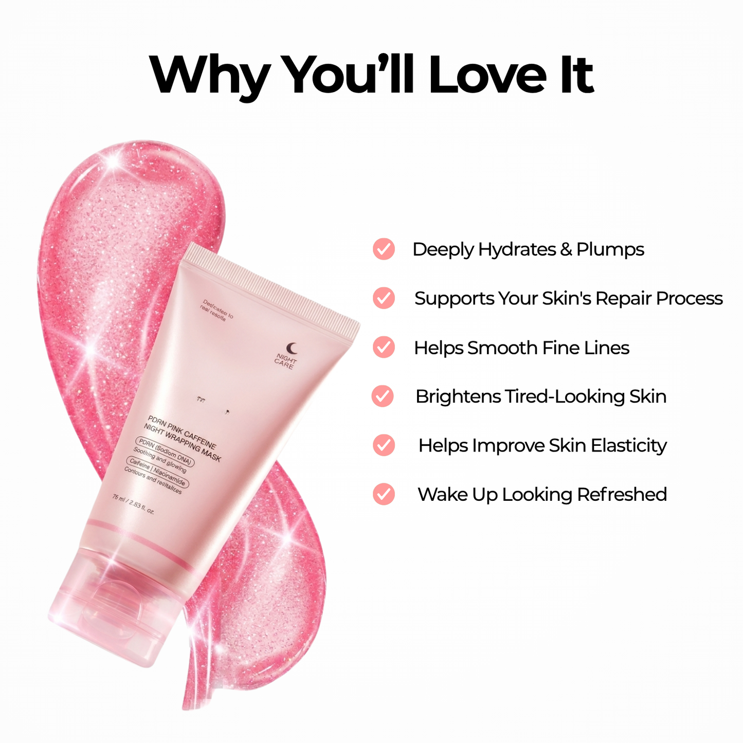 Lux Cove Salmon PDRN Night Collagen Wrapping Mask