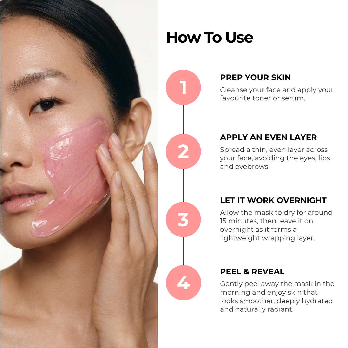 Lux Cove Salmon PDRN Night Collagen Wrapping Mask