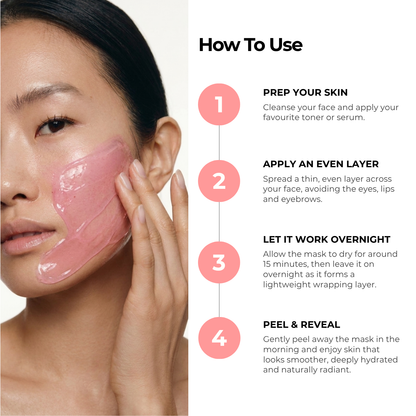Lux Cove Salmon PDRN Night Collagen Wrapping Mask