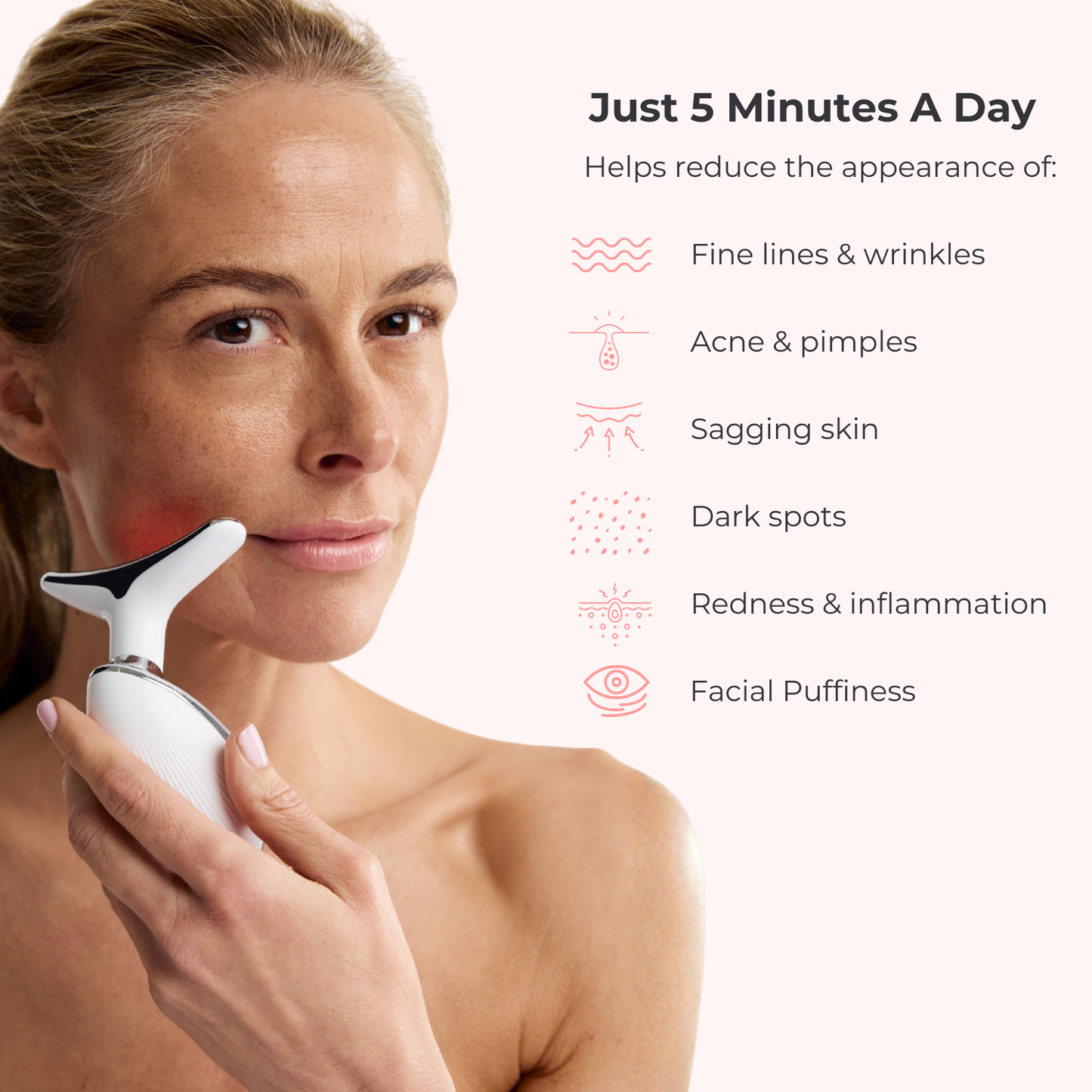 Lux Cove 7-in-1 LED Facial Sculptor