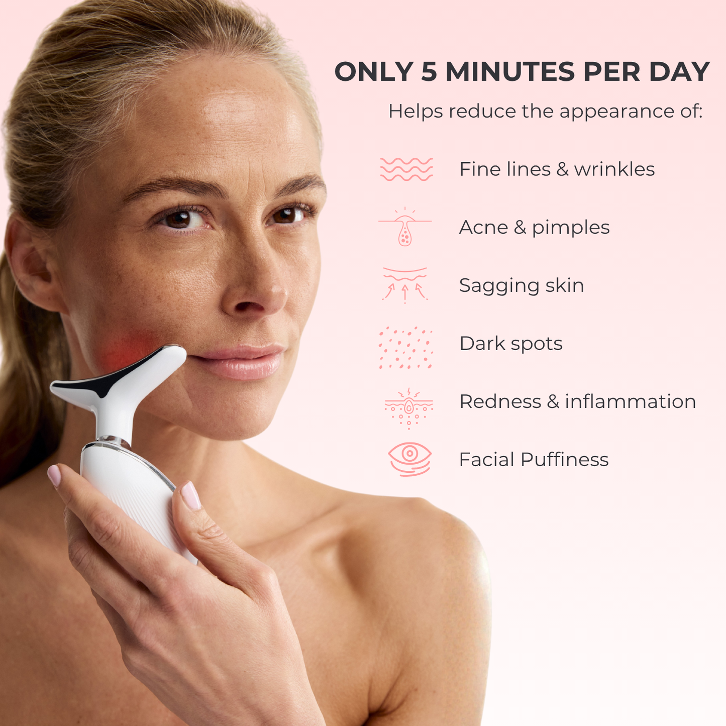 Lux Cove 7-in-1 LED Facial Sculptor